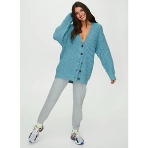 TNA Oversized Cardigan in Grey